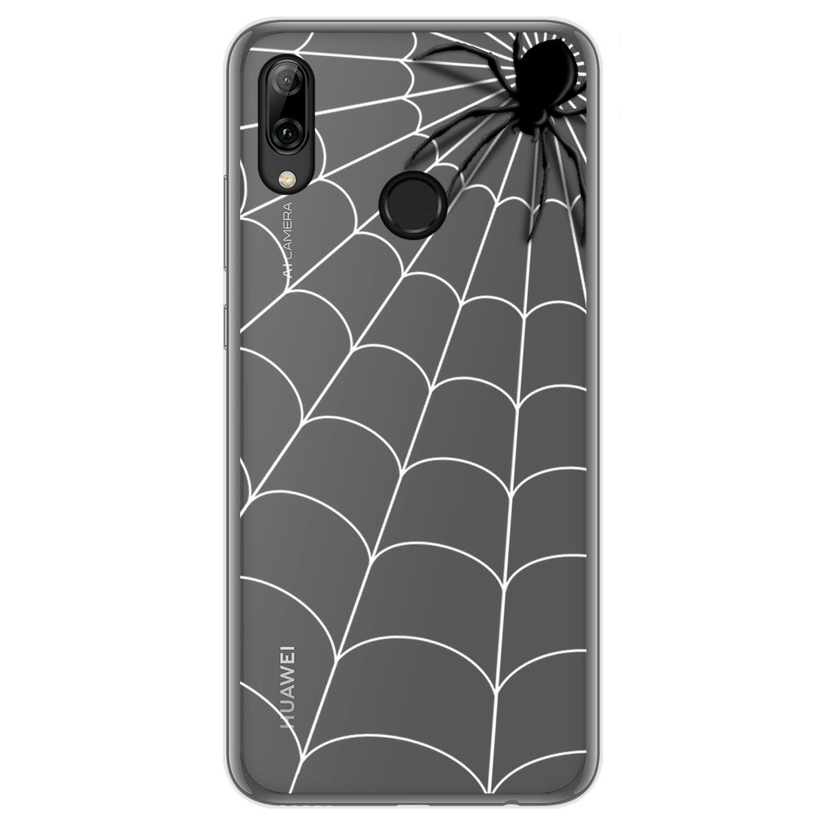Funda Gel Transparente para Huawei P Smart 2019 / Honor 10 Lite diseño Araña Dibujos
