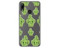 Funda Gel Transparente para Huawei P Smart 2019 / Honor 10 Lite diseño Cactus Dibujos