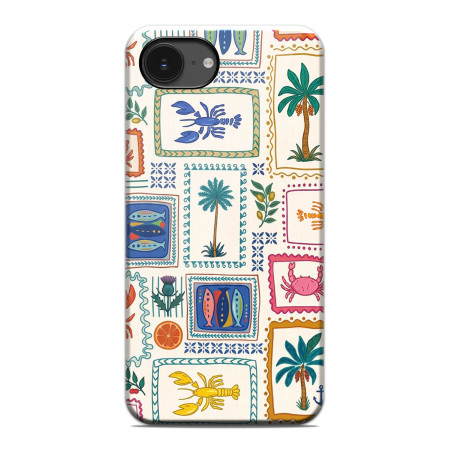 Funda Tough Magnética para iPhone 17e (6.1) Doble Capa diseño Sellos 01 Dibujos
