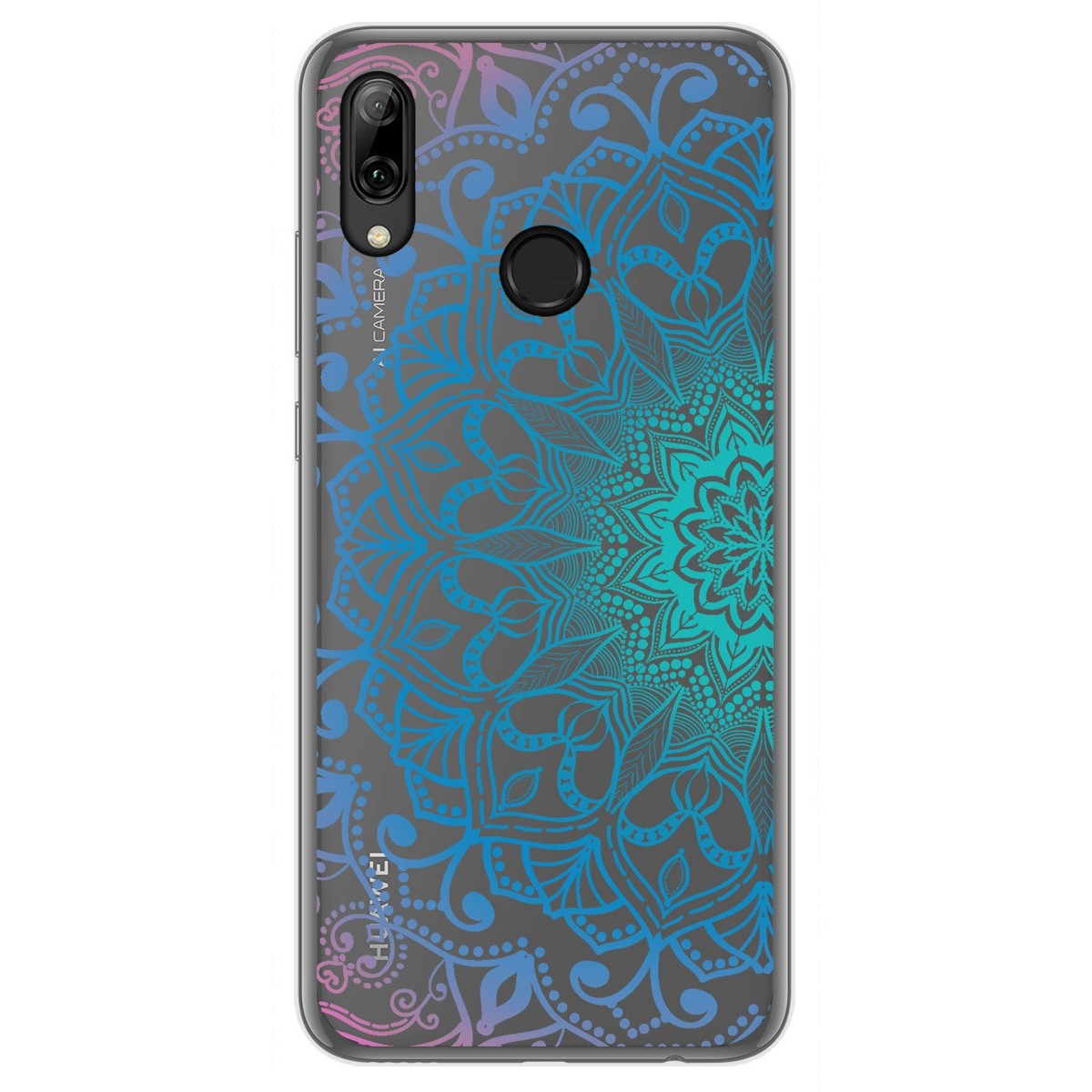 Funda Gel Transparente para Huawei P Smart 2019 / Honor 10 Lite diseño Mandala Dibujos