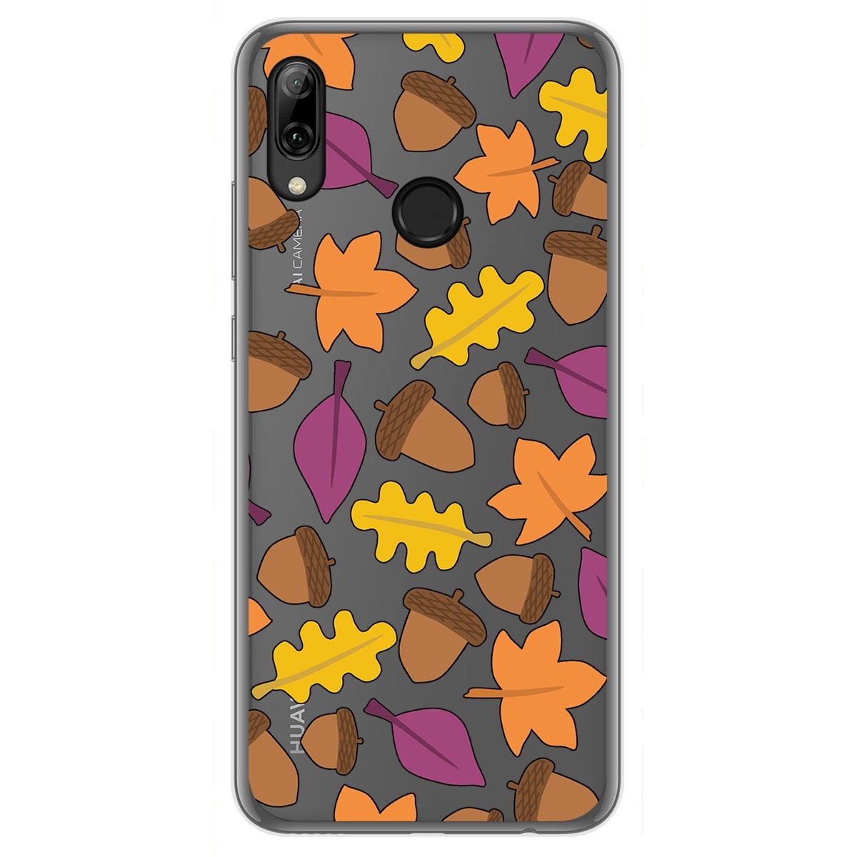 Funda Gel Transparente para Huawei P Smart 2019 / Honor 10 Lite diseño Otoño Dibujos