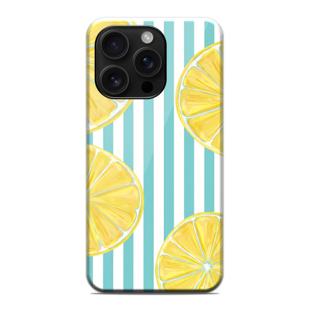 Funda Tough Magnética para Iphone 16 Pro (6.3) Doble Capa diseño Limones 01 Dibujos