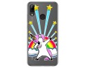 Funda Gel Transparente para Huawei P Smart 2019 / Honor 10 Lite diseño Unicornio Dibujos