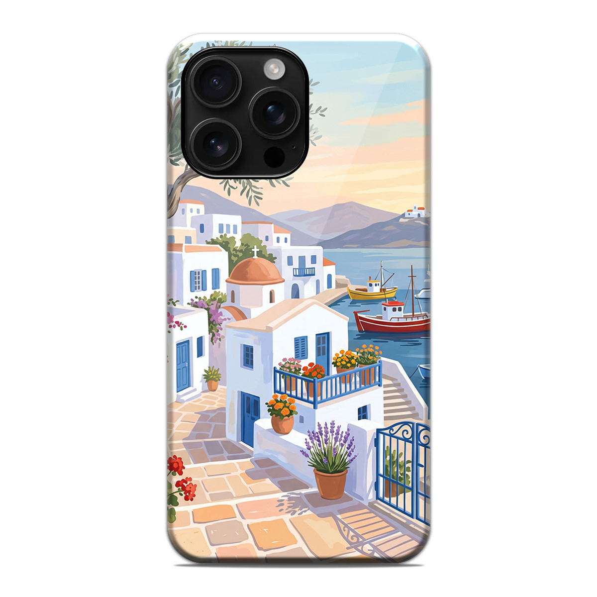 Funda Tough Magnética para Iphone 16 Pro Max (6.9) Doble Capa diseño Costa 03 Dibujos