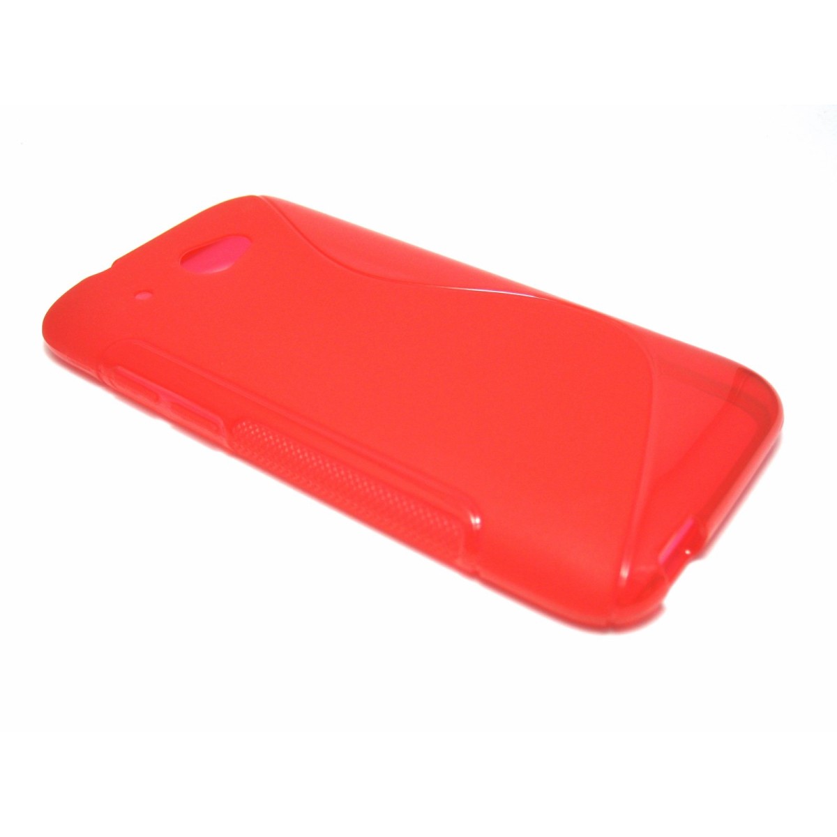 Funda Gel Tpu HTC Desire 601 S Line Color Roja