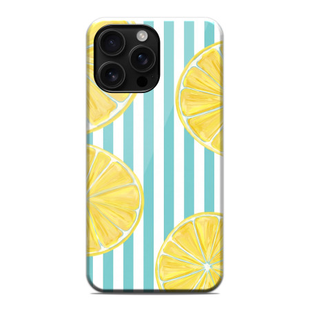 Funda Tough Magnética para Iphone 16 Pro Max (6.9) Doble Capa diseño Limones 01 Dibujos