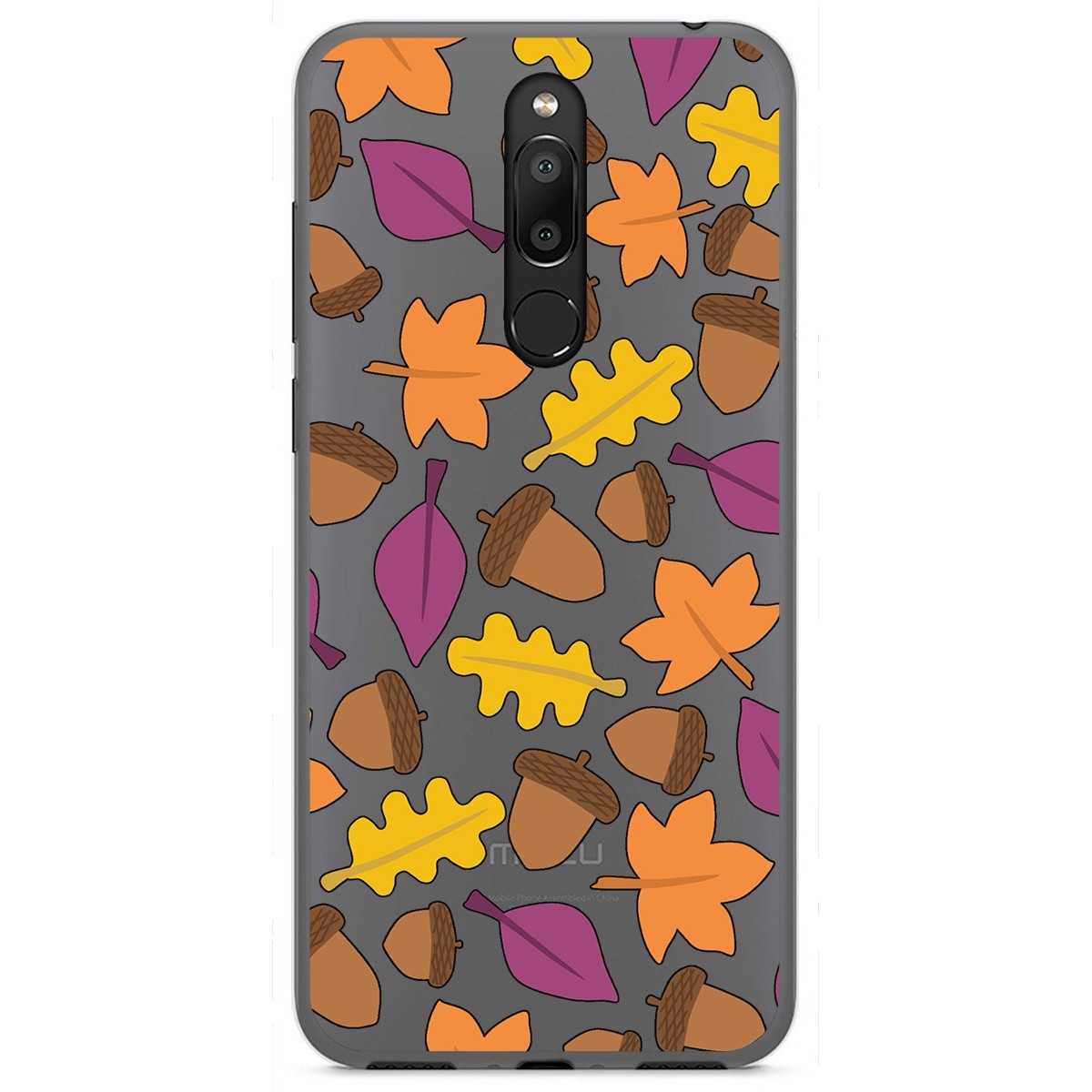 Funda Gel Transparente para Meizu M6T diseño Otoño Dibujos