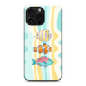 Funda Tough Magnética para Iphone 16 Pro Max (6.9) Doble Capa diseño Peces 01 Dibujos