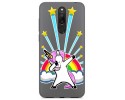 Funda Gel Transparente para Meizu M6T diseño Unicornio Dibujos