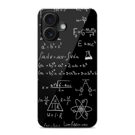 Funda Tough Magnética para Iphone 17 (6.3) Doble Capa diseño Formulas Dibujos