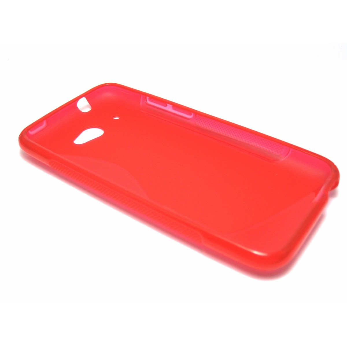 Funda Gel Tpu HTC Desire 601 S Line Color Roja
