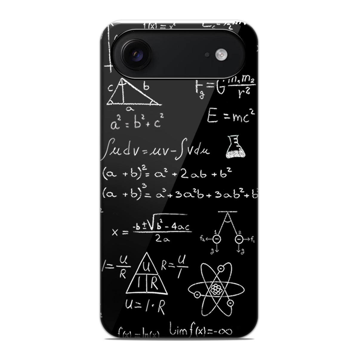 Funda Tough Magnética para Iphone 17 Air (6.5) Doble Capa diseño Formulas Dibujos