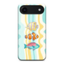 Funda Tough Magnética para Iphone 17 Air (6.5) Doble Capa diseño Peces 01 Dibujos
