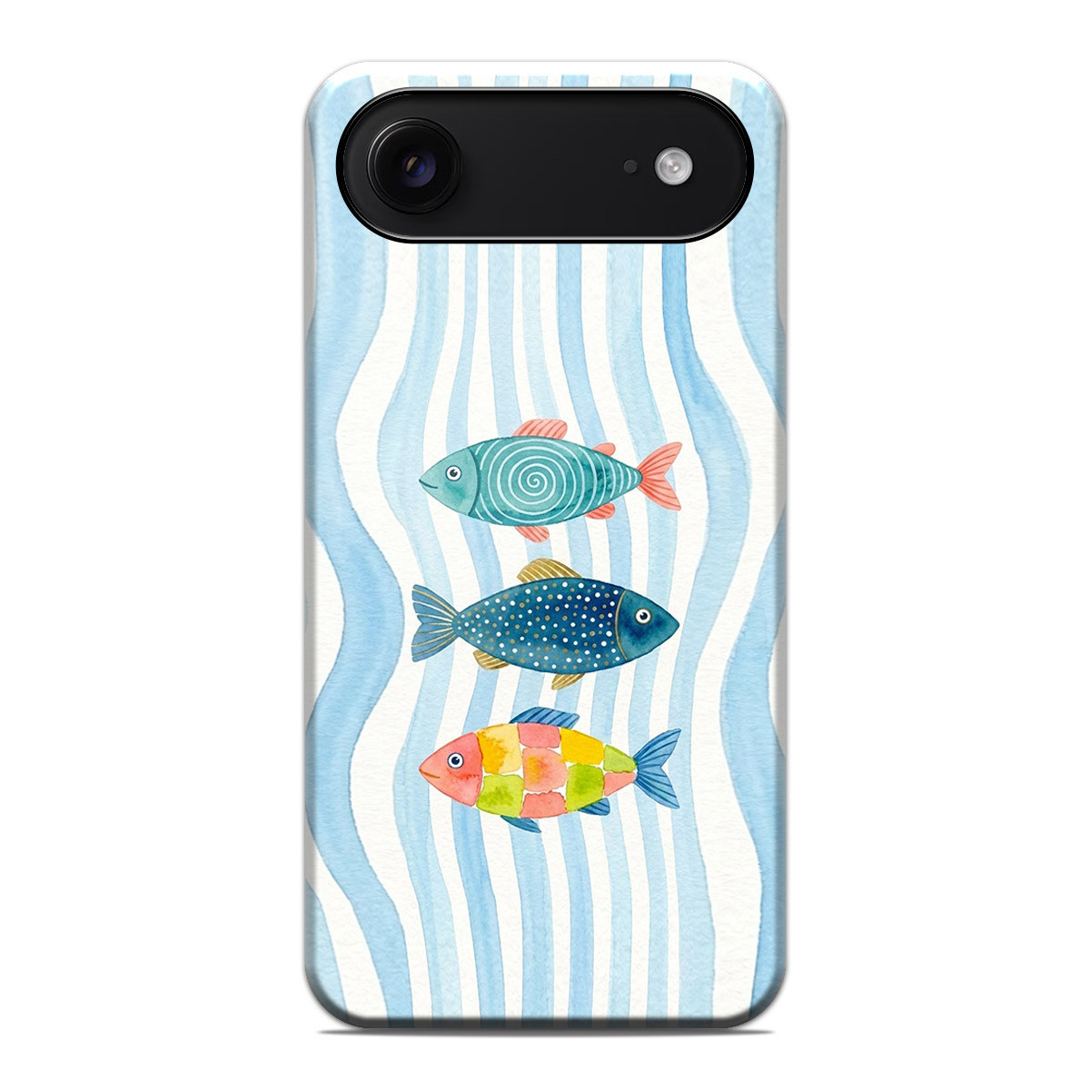 Funda Tough Magnética para Iphone 17 Air (6.5) Doble Capa diseño Peces 02 Dibujos