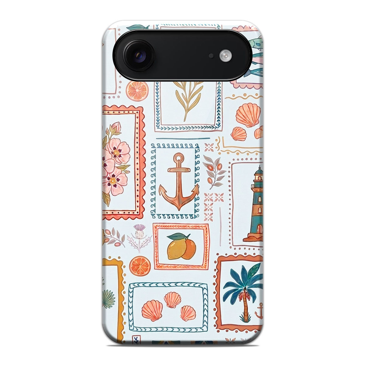 Funda Tough Magnética para Iphone 17 Air (6.5) Doble Capa diseño Sellos 02 Dibujos