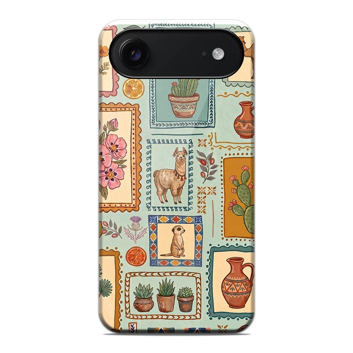 Funda Tough Magnética para Iphone 17 Air (6.5) Doble Capa diseño Sellos 03 Dibujos