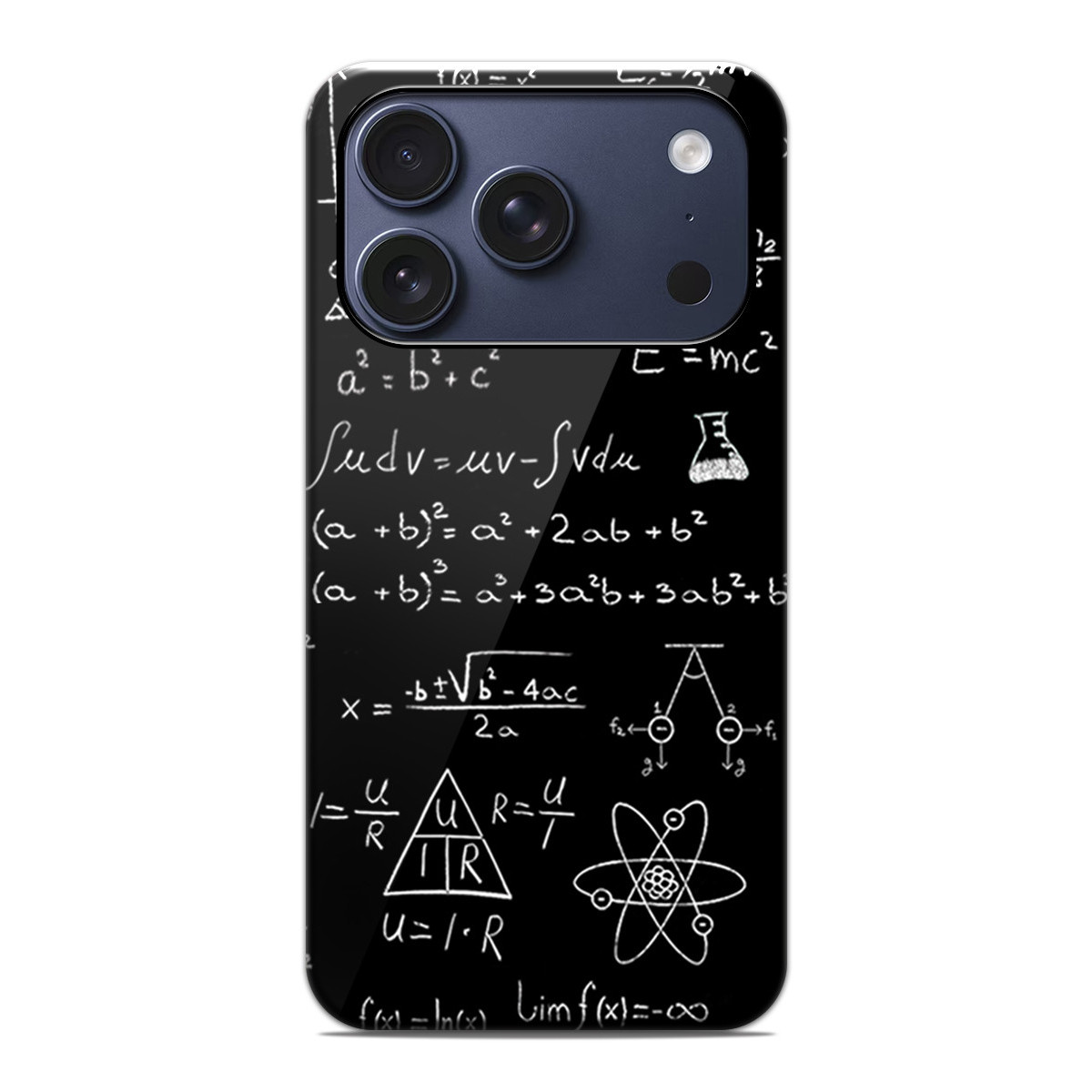 Funda Tough Magnética para Iphone 17 Pro (6.3) Doble Capa diseño Formulas Dibujos