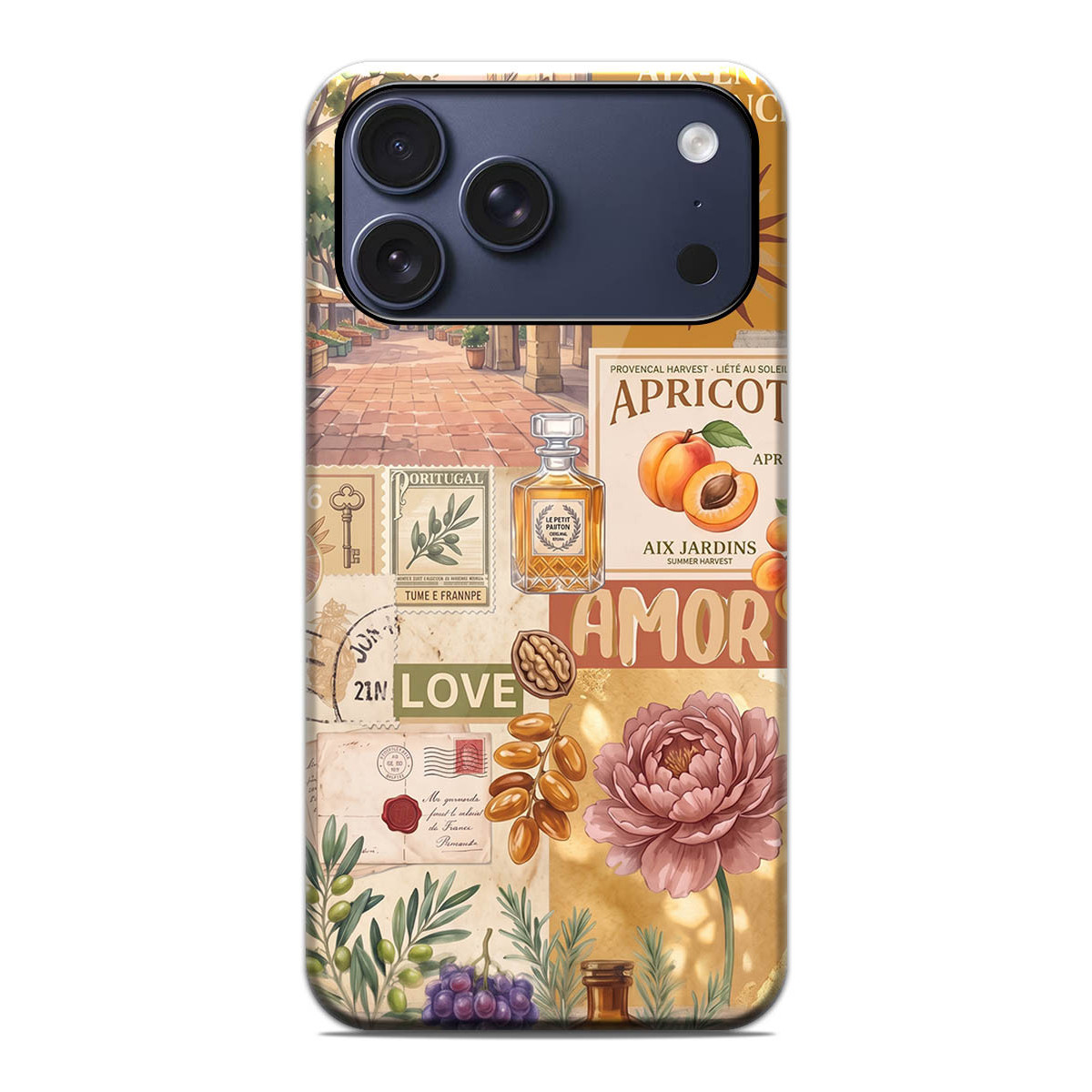 Funda Tough Magnética para Iphone 17 Pro Max (6.9) Doble Capa diseño Collage 01 Dibujos