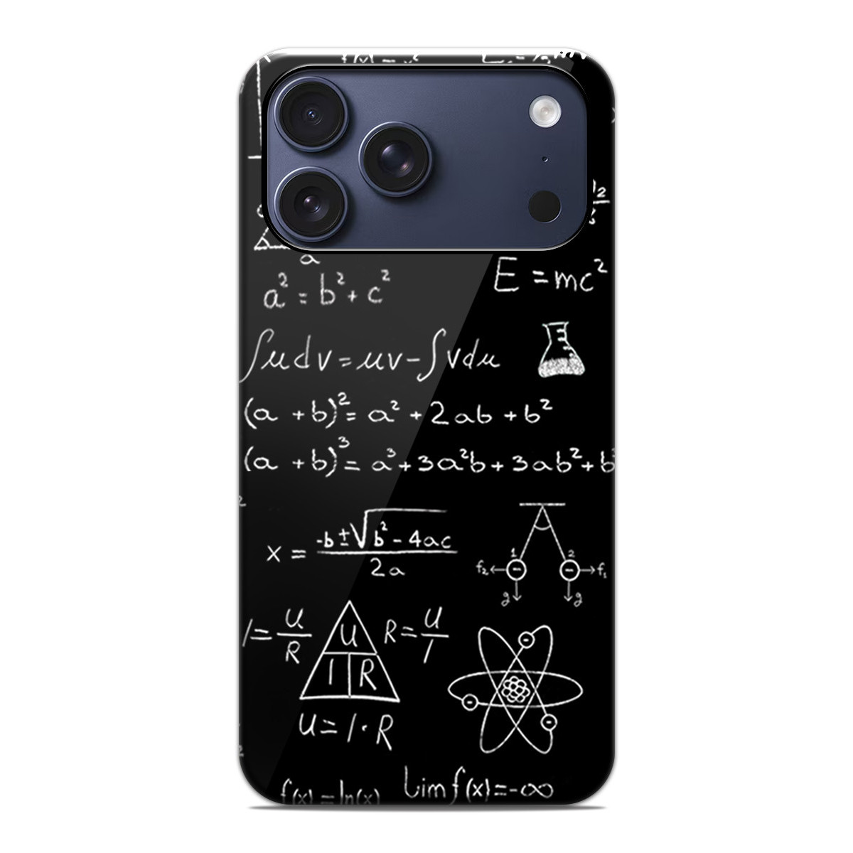 Funda Tough Magnética para Iphone 17 Pro Max (6.9) Doble Capa diseño Formulas Dibujos