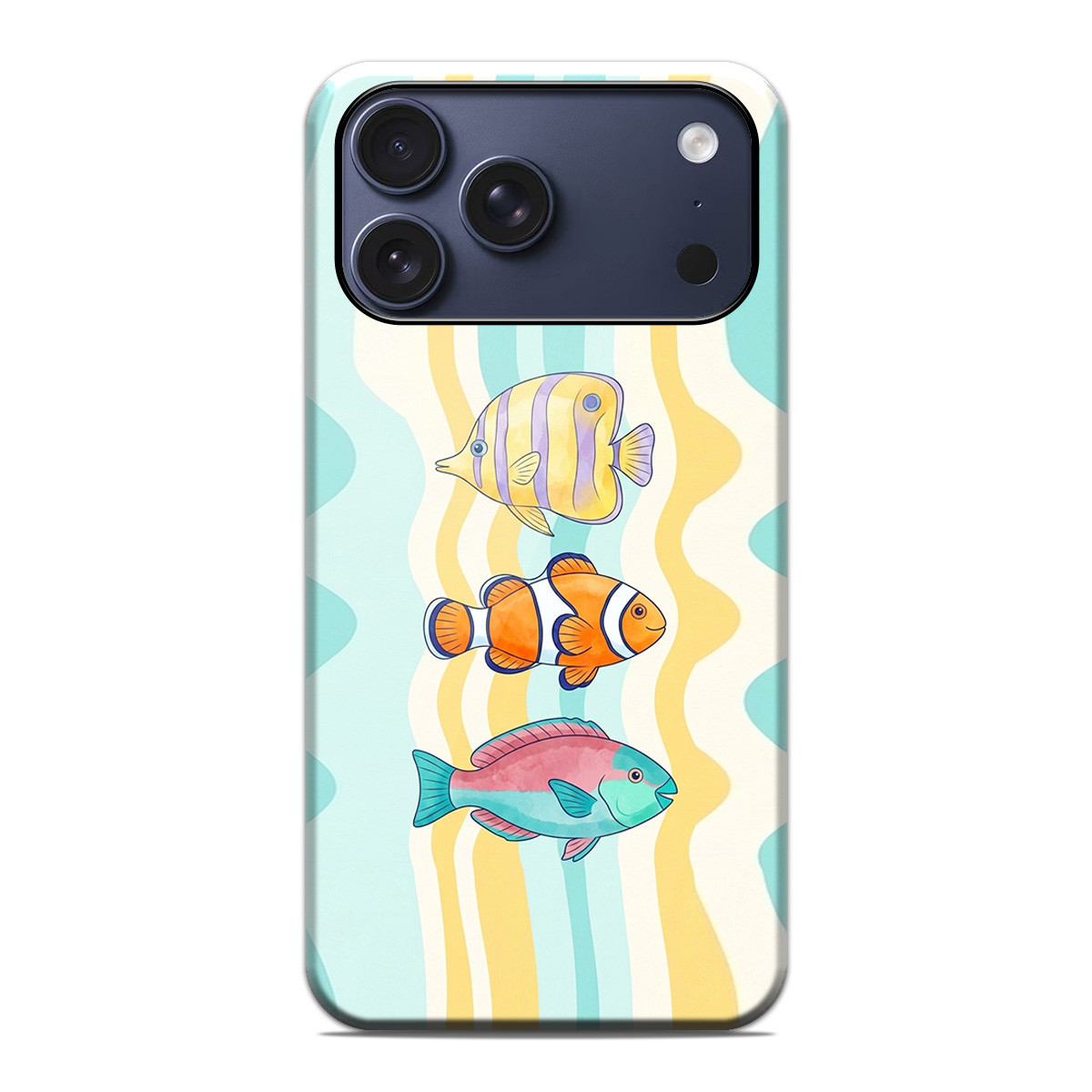 Funda Tough Magnética para Iphone 17 Pro Max (6.9) Doble Capa diseño Peces 01 Dibujos