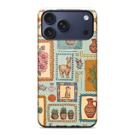 Funda Tough Magnética para Iphone 17 Pro Max (6.9) Doble Capa diseño Sellos 03 Dibujos
