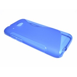 Funda Gel Tpu HTC Desire 601 S Line Color Azul 2
