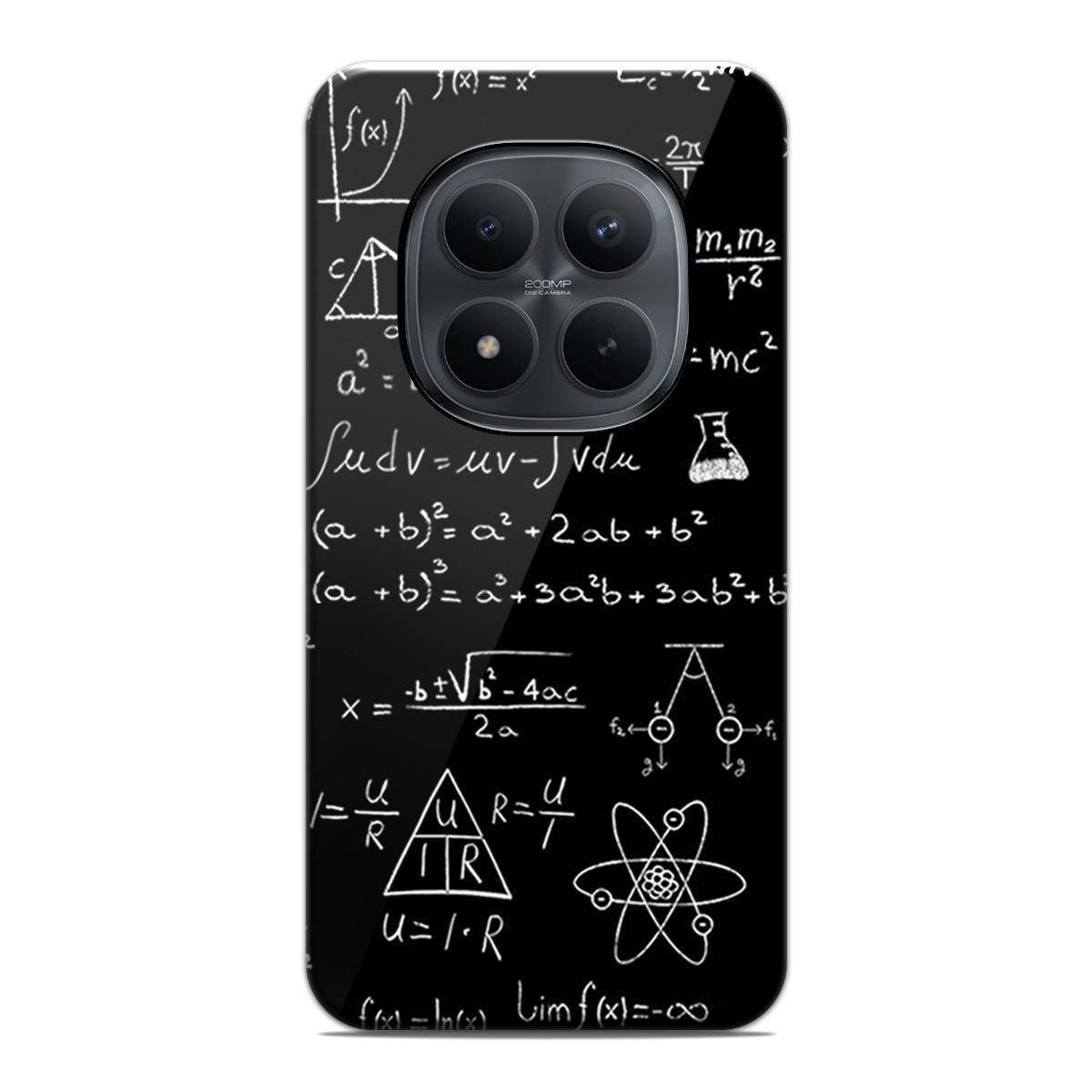 Funda Tough para Xiaomi Poco M8 Pro 5G Doble Capa diseño Formulas Dibujos