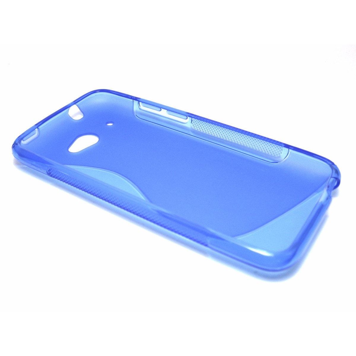 Funda Gel Tpu HTC Desire 601 S Line Color Azul