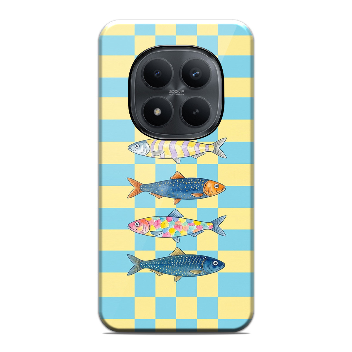 Funda Tough para Xiaomi Poco M8 Pro 5G Doble Capa diseño Peces 03 Dibujos