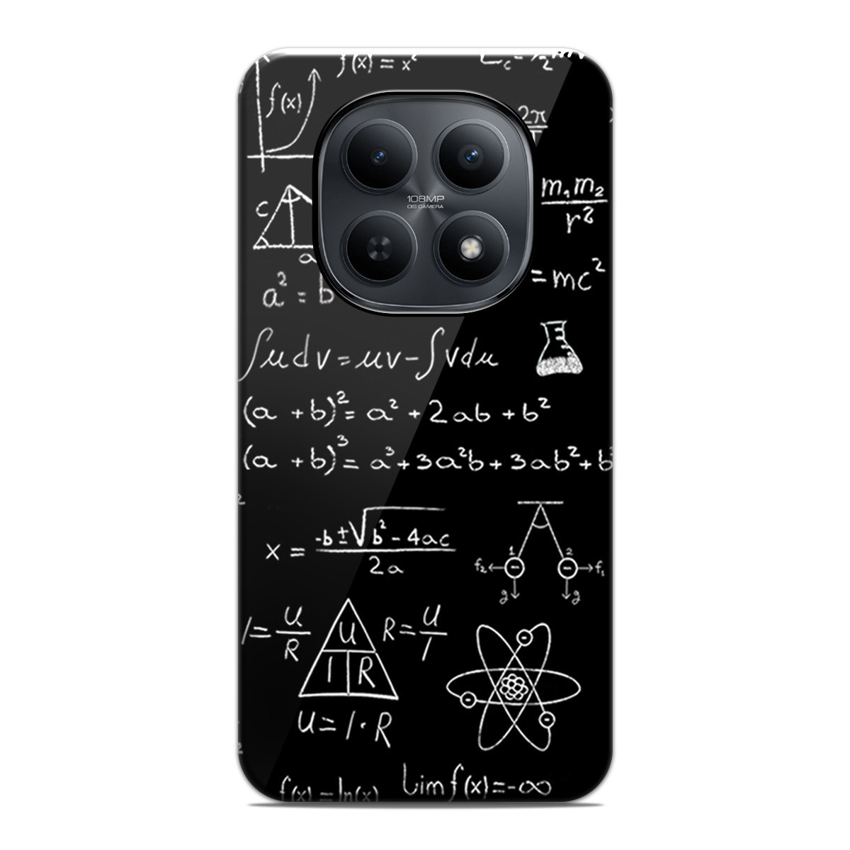 Funda Tough para Xiaomi Redmi Note 15 4G Doble Capa diseño Formulas Dibujos