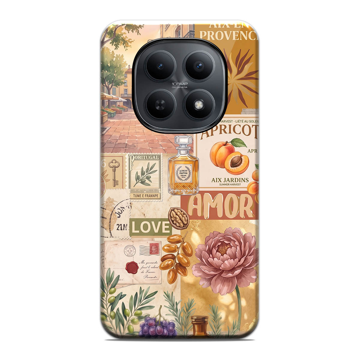 Funda Tough para Xiaomi Redmi Note 15 5G Doble Capa diseño Collage 01 Dibujos