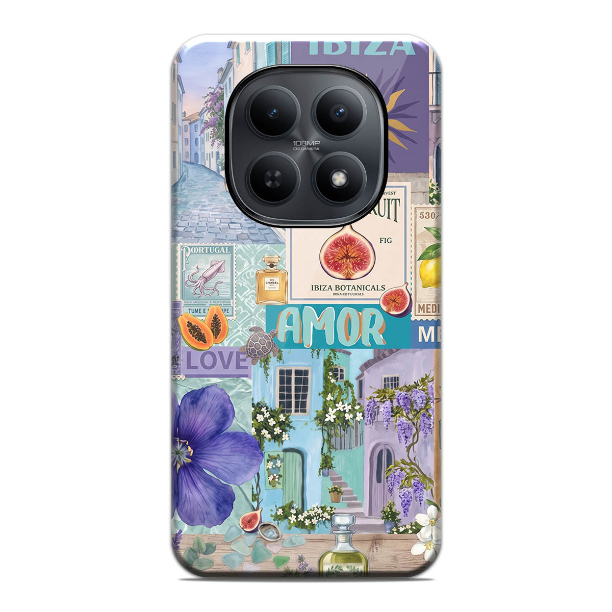 Funda Tough para Xiaomi Redmi Note 15 5G Doble Capa diseño Collage 02 Dibujos