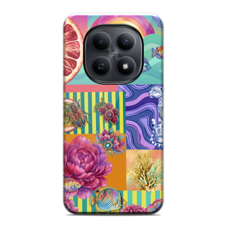 Funda Tough para Xiaomi Redmi Note 15 5G Doble Capa diseño Collage 03 Dibujos
