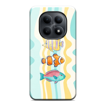 Funda Tough para Xiaomi Redmi Note 15 5G Doble Capa diseño Peces 01 Dibujos