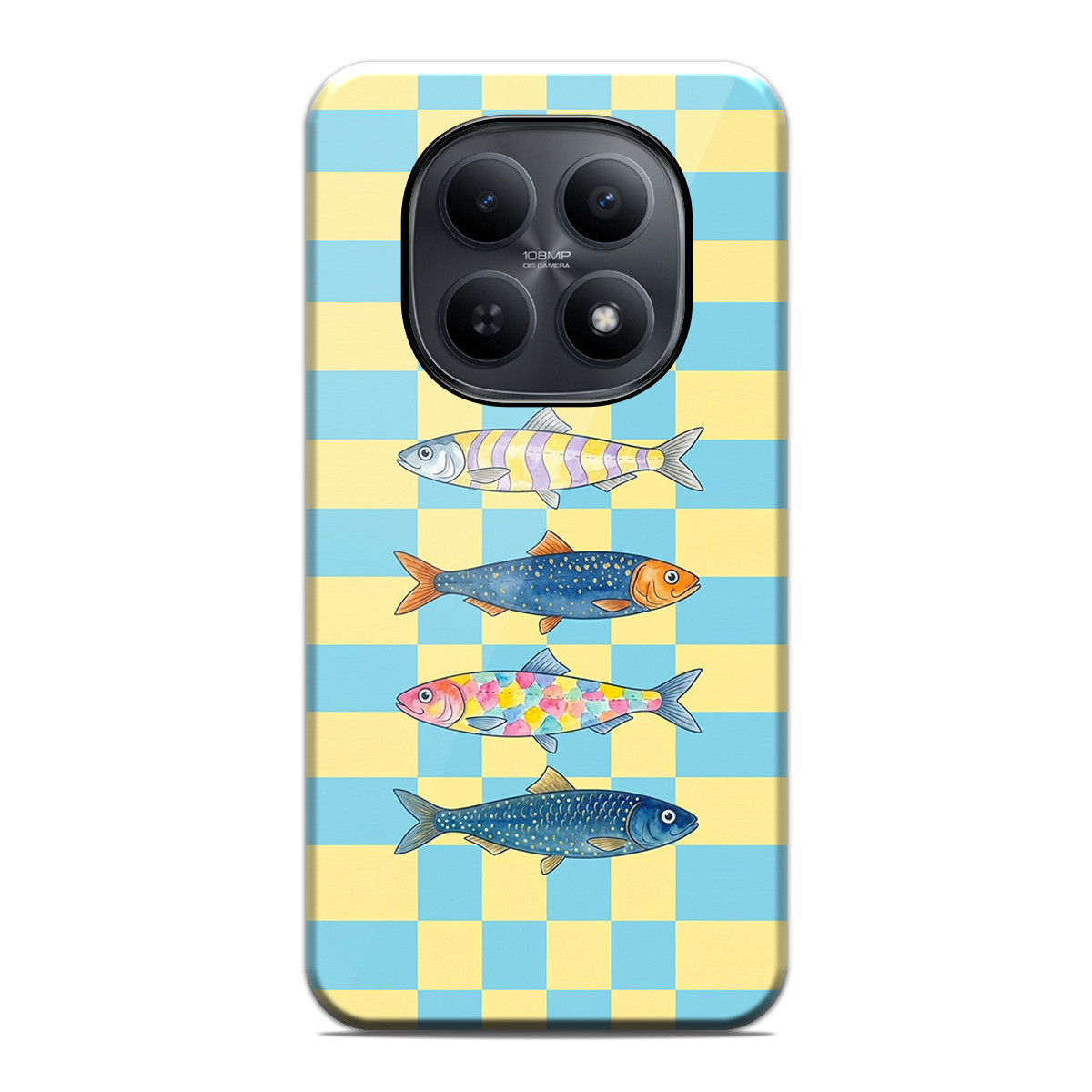 Funda Tough para Xiaomi Redmi Note 15 5G Doble Capa diseño Peces 03 Dibujos