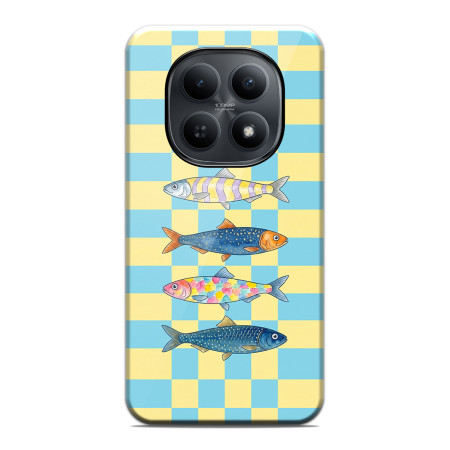 Funda Tough para Xiaomi Redmi Note 15 5G Doble Capa diseño Peces 03 Dibujos