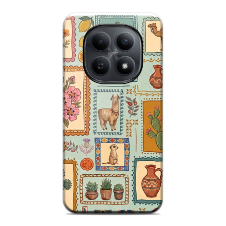 Funda Tough para Xiaomi Redmi Note 15 5G Doble Capa diseño Sellos 03 Dibujos