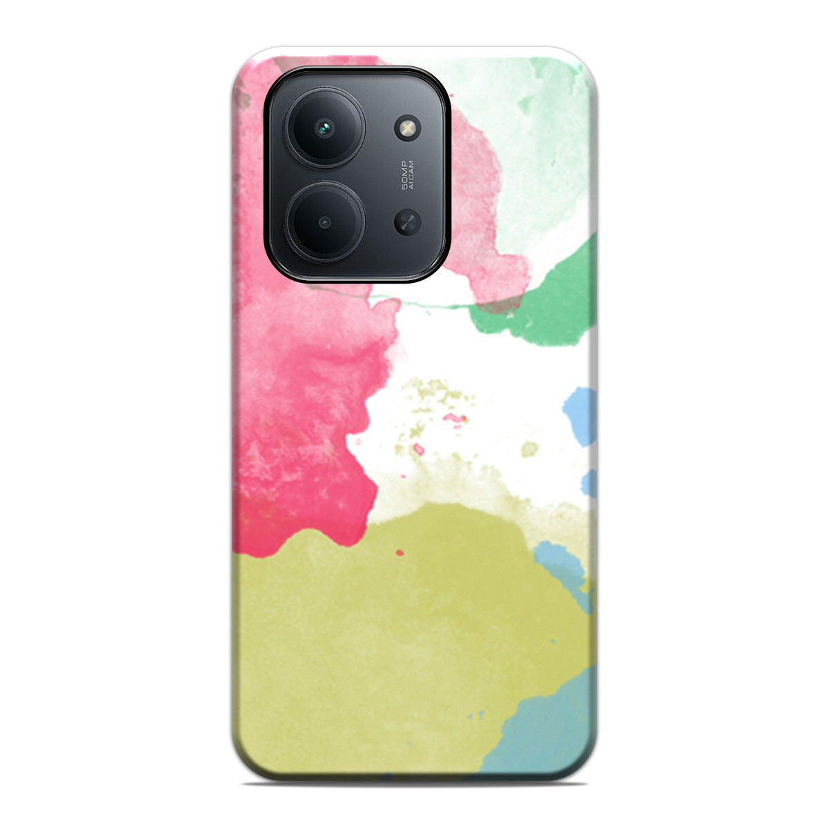 Funda Tough para Xiaomi Redmi 15C 4G / 5G Doble Capa diseño Acuarela Dibujos