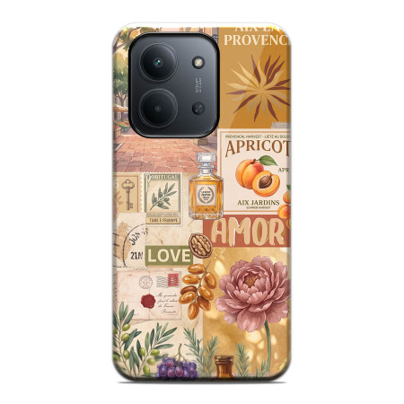Funda Tough para Xiaomi Redmi 15C 4G / 5G Doble Capa diseño Collage 01 Dibujos