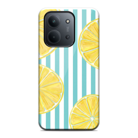 Funda Tough para Xiaomi Redmi 15C 4G / 5G Doble Capa diseño Limones 01 Dibujos