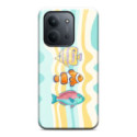 Funda Tough para Xiaomi Redmi 15C 4G / 5G Doble Capa diseño Peces 01 Dibujos