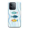 Funda Tough para Xiaomi Redmi 15C 4G / 5G Doble Capa diseño Peces 02 Dibujos