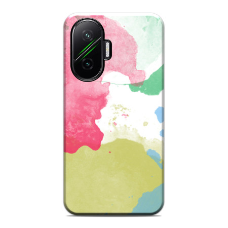 Funda Tough para Xiaomi Poco F7 5G Doble Capa diseño Acuarela Dibujos