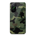 Funda Tough para Xiaomi Poco F7 5G Doble Capa diseño Camuflaje Dibujos