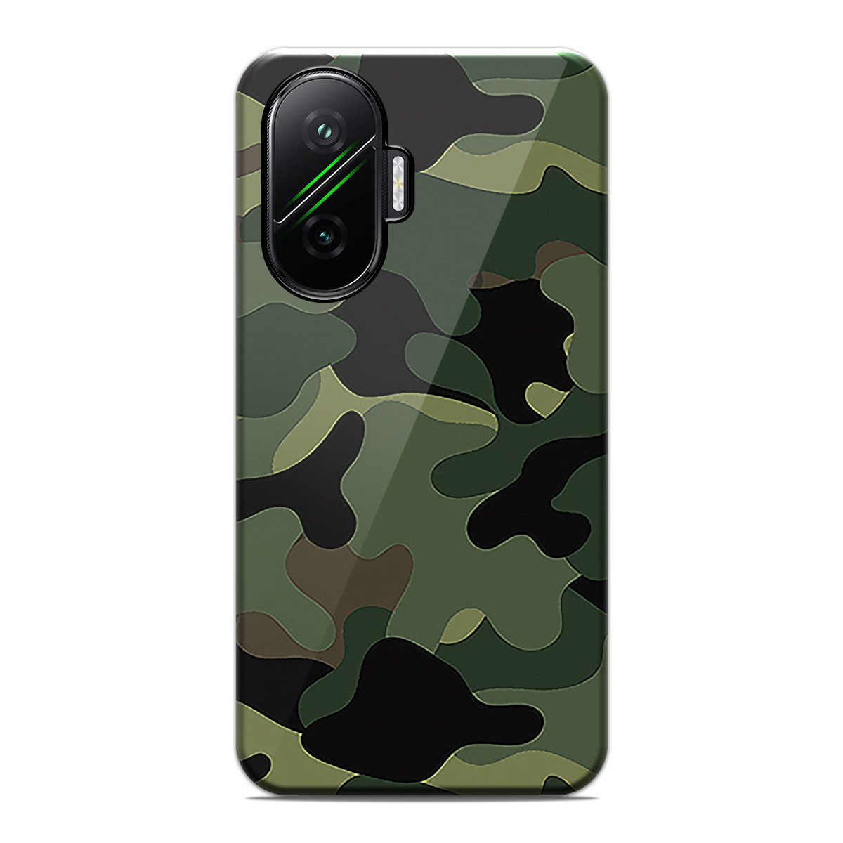 Funda Tough para Xiaomi Poco F7 5G Doble Capa diseño Camuflaje Dibujos