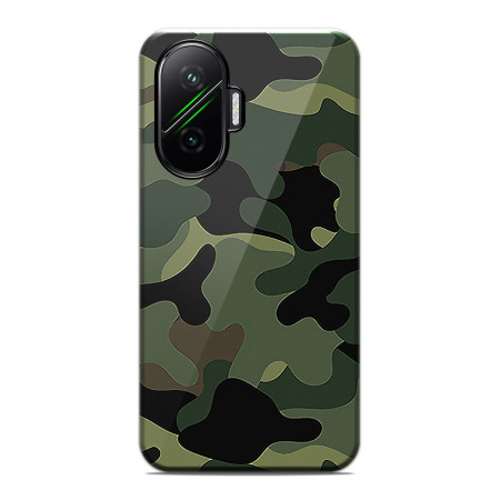 Funda Tough para Xiaomi Poco F7 5G Doble Capa diseño Camuflaje Dibujos