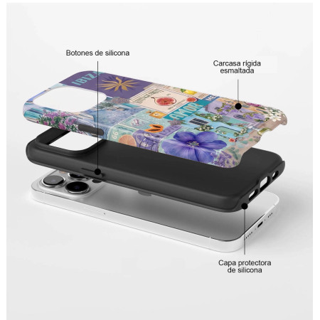 Funda Tough para Xiaomi Poco F7 5G Doble Capa diseño Collage 02 Dibujos