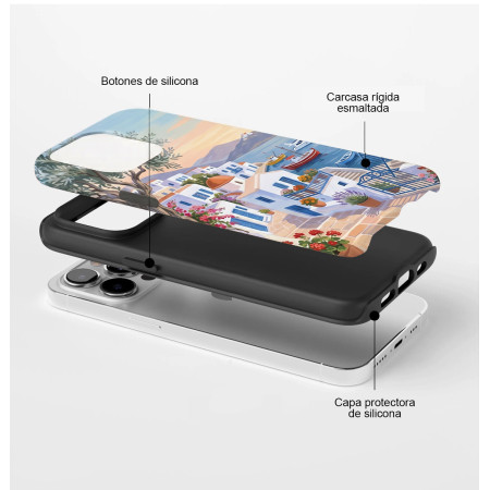 Funda Tough para Xiaomi Poco F7 5G Doble Capa diseño Costa 03 Dibujos