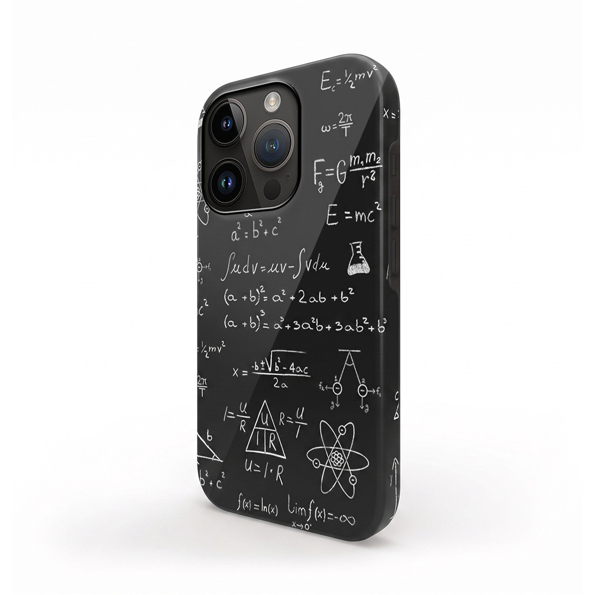 Funda Tough para Xiaomi Poco F7 5G Doble Capa diseño Formulas Dibujos