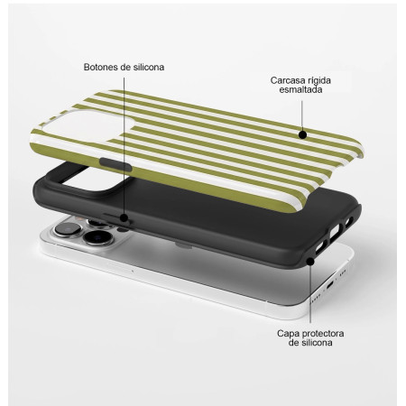 Funda Tough para Xiaomi Poco F7 5G Doble Capa diseño Lineas 03 Dibujos